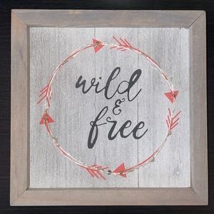 Light up wooden home decor!